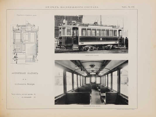 Городские железные дороги: 1903-1911 г.: Альбом. М.: Моск. гор. управа, [191-?].